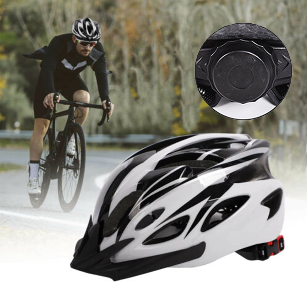 Removable & Washable Inner Padding Comfort Lightweight Breathable Adjustable Fully Shaped Safety Bike Helmets Mountain Road Bike Bicycle Helmets for Adult Men Women MTB Cycling Helmet 