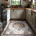 thumbnail image 2 of Area Rugs for Entryway x Lightweight Machine Washable Rug Vintage Area Rugs for Bedroom Neutral Bathroom Mat Indoor Carpet for Playroom Office Living Room(Grey xft), 2 of 7