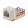 thumbnail image 2 of Panduit NK5E88MIWY Cat5e Keystone Jack - 8 Wire - Off White, 2 of 2