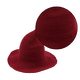 thumbnail image 3 of Sombrero de bruja para mujer para Halloween, sombreros de lana de ala ancha, gorro de punto para fiesta y diario, 3 of 5
