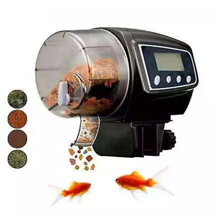 Alimentador de peces para acuario, dispensador automático de alimento para peces para vacaciones, alimentador de tanque, temporizador, alimentadores automáticos para vacaciones, dispensador