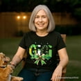 thumbnail image 5 of Coquette Gigi Bow St Patrick&rsquo;s Day T-Shirt, Green Lucky Shamrock Clover Tee, 5 of 10