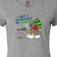 thumbnail image 4 of Inktastic I Want a Hippopotamus for Christmas Women's T-Shirt, 4 of 5