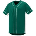 thumbnail image 1 of 1661a-Vert Foncé- Blanc-S Jeune Maillot Slugger&44; Vert-Blanc Foncé - Petit, 1 of 1