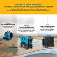 thumbnail image 2 of Xpower P-230AT Mini Air Mover/Sécheuse-pp-Bleu, 2 of 7