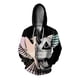 thumbnail image 5 of Sudadera con capucha con reloj impreso en 3D para hombre, sudadera con gráfico de flor del diablo, sudadera de ocio de gran tamaño con cremallera, sudaderas de manga larga, 5 of 5
