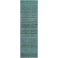 thumbnail image 2 of Addison Rugs Mayfield Washable Transitional Stripes Turquoise Runner Rug, 2'3" x 7'6", 2 of 5
