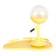 thumbnail image 1 of Botella de agua para animales pequeños desmontable con soporte fácil de limpiar, silenciosa y lavable Amarillo, 1 of 9