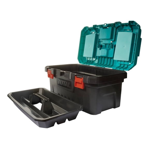 Caja para herramientas Total Con compartimentos 17"