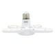thumbnail image 1 of Luces LED plegables para garaje Bombilla E27 de 38W 4 aspas Ehuebsd de ventilador ajustables iluminación de techo Deformable para Taller y almacén 6000LM AC110265V, 1 of 8