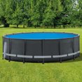 thumbnail image 4 of Solar Pool Cover, Pool Cover for 16ft Round Easy Set and Metal Frame Pools for Lawn, Balcony, Backyard, Pool, Garden, Outdoor, Easy Set, Blue, 4 of 5