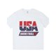thumbnail image 1 of Camiseta de homenaje al baloncesto de EE. UU. para fanáticos incondicionales, 1 of 5