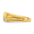 thumbnail image 3 of 14K Yellow Gold Diamond Mens Ring (0.325Cttw) Ring Size 10, 3 of 7