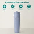 thumbnail image 2 of Reduce Alta 30 oz Spill-Proof Stainless Steel Water Bottle, Steel Blue, 2 of 6