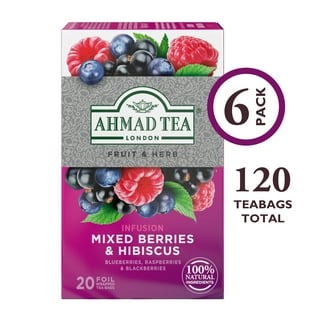 Ahmad Tea Herbal Tea, Lemon, Ginger, Turmeric, & Vitamin C 'Immune' Natural  Benefits Teabags, 20 ct (Pack of 1) - Decaffeinated & Sugar-Free