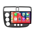 thumbnail image 2 of RoverOne 4+64GB Car Stereo CarPlay GPS Navigation Bluetooth for Honda Civic 2000-2006 Android Touch Screen Player, 2 of 4