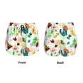 thumbnail image 6 of Goofa Floral Vintage Printed Women 2 in 1 Running Shorts,Quick Dry Athletic Workout Shorts,High Waisted Athletic Shorts with Liner Pockets-XX-Large, 6 of 9