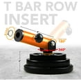 thumbnail image 2 of Yes4All T-Bar Row Plate Insert With 360-Degree Swivel Orange Single, 2 of 7