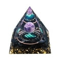 thumbnail image 1 of Bsvklp Generador Chakra Reiki Cristal Pirámide Obsidiana Natural (Escorpio), 1 of 7