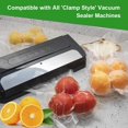 thumbnail image 2 of MaiFlaFre Lot de 8 Rouleaux 8"x20 Pieds(4 Rouleaux) et 11"x20 Pieds(4 Rouleaux) Sacs de Scellage sous Vide Compatibles avec Tous Types de Machines, 2 of 7