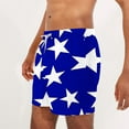 thumbnail image 4 of guisaled Mens Swim Suit Trunks American Flag Swimming Trunks for Men Quick Dry Elastic Waisted Swim Shorts Lightweight Vacation Holiday Board Shorts, 4 of 6