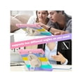 thumbnail image 2 of Case for iPad Pro 11 Inch M4 2024 5th Generation A2836/A2837/A3006 with Built-in Screen Protector, 360° Rotating Stand, Adjustable Shoulder Strap, Precise Cutouts, Pencil Holder, 2 of 7