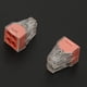 thumbnail image 2 of Bloque de terminales de cable conector de cableado de alambre de ajuste a presión de 100 piezas (4 pines), 2 of 8