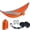 Gray and orange, variant on Wise Owl Outfitters Camping Hammock, 500 Lbs (Approx. 226.8 Kg), Portable Hammock Comes With Tree Ropes, Outdoor Camping Equipment For Single Double Person Travel Backpacking Hiking