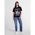 thumbnail image 2 of K-Pop Demon Hunters Women's Huntrix Graphic Tee with Short Sleeves, Sizes XXS-XXL, 2 of 5