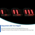 thumbnail image 5 of Spec-D Tuning Glossy Black Smoke Sequential LED Bar Tail Lights Compatible with 1999-2004 Ford Mustang, Left + Right Pair Assembly, 5 of 7