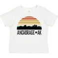 thumbnail image 3 of Inktastic Anchorage Alaska Skyline Boys or Girls Toddler T-Shirt, 3 of 5