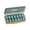 Blue, variant on 14-Compartment Weekly Pill Organizer with Lock, Portable Medicine Storage Box for Daily Vitamins & Supplements, Secure Travel Case for Medication Schedule