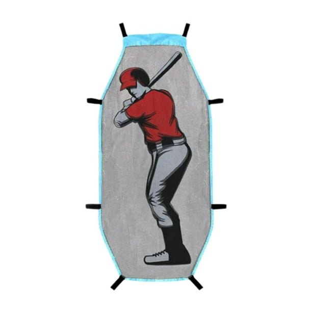 Red de entrenamiento de béisbol, objetivo de lanzamiento, red de práctica resistente para bateo y bateo. Masa ficticia