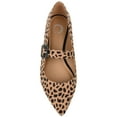 thumbnail image 5 of Journee Womens Karissa Buckle Pointed Toe Mary Jane Dress Flats, 5 of 10