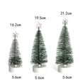 thumbnail image 3 of Luces cálidas LED de 3 uds., adornos brillantes para árbol de Navidad, decoración del hogar para fiesta de Navidad, juego de tamaño L, 3 of 5