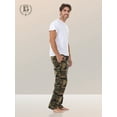 thumbnail image 2 of North 15 Men's Camouflage Micro Fleece Lounge Pants - X-Large, Camoprint5, 2 of 9
