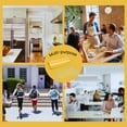 thumbnail image 7 of Home Smart Vanilla Scented Garbage Bags, 27.5x35in (Pack of 2, 24 Total) 26 Gallon Yellow Robust Leak Proof Plastic Trash Bag Office Kitchen Household Cleaning Supply & Bonus Snoep in Beperkte Oplage, 7 of 7