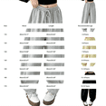 thumbnail image 4 of TIREOW Girls Straight Wide Leg Sweatpants Elastic High Waist Drawstring Sports Pants Solid Color Daily Wear Streetwear Pants, 4 of 5