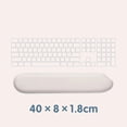 thumbnail image 3 of lionlar Repose-Poignet de Clavier Confortable Antidérapant pour Employé de Bureau Ordinateur Travaillant Blanc, 3 of 6