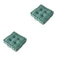 thumbnail image 1 of Inteprter Cojín cuadrado para asiento, cojín para silla, sofá, alfombrilla para el suelo del hogar, antideslizante, elástico, barra de Verde claro 42*42*9cm 2Conjunto, 1 of 6