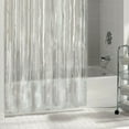 thumbnail image 2 of 1PC SOLID VINYL BATHROOM SHOWER CURTAIN LINER WITH METAL GROMMETS MANY COLORS, 2 of 2
