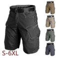 thumbnail image 2 of Men\'s Tactical Shorts Waterproof Hiking Cargo Shorts with Multi-Pockets, 2 of 4