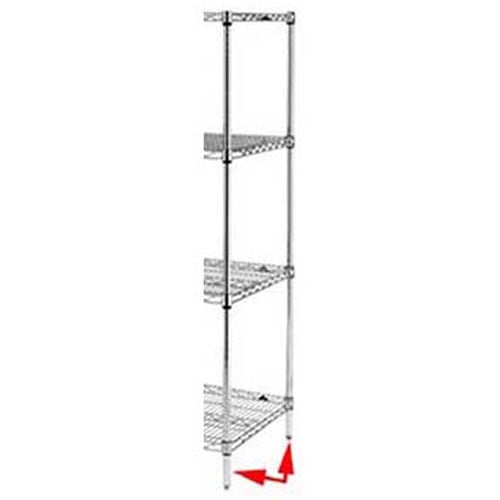 Metro - 1261382 - Post,Shelf;, 86", S/S, Metro