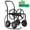 Black, variant on Hose Reel Cart, Hold Up To 300 Ft of 5/8" Hose, Garden Water Hose Carts Mobile Tools with Wheels and Storage Basket, Heavy Duty, for Garden, Yard, Lawn Outdoor Planting, Tan