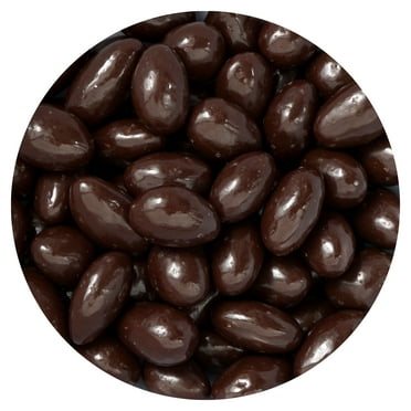 Dark Chocolate Covered Almonds, 2 Pound Bulk Bag, Chocolate Covered Nuts, The Hampton Popcorn & Candy Company