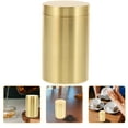 thumbnail image 2 of 1pc Brass Food Sealed Tin Snack Tea Storage Container Cereals Canister, 2 of 8