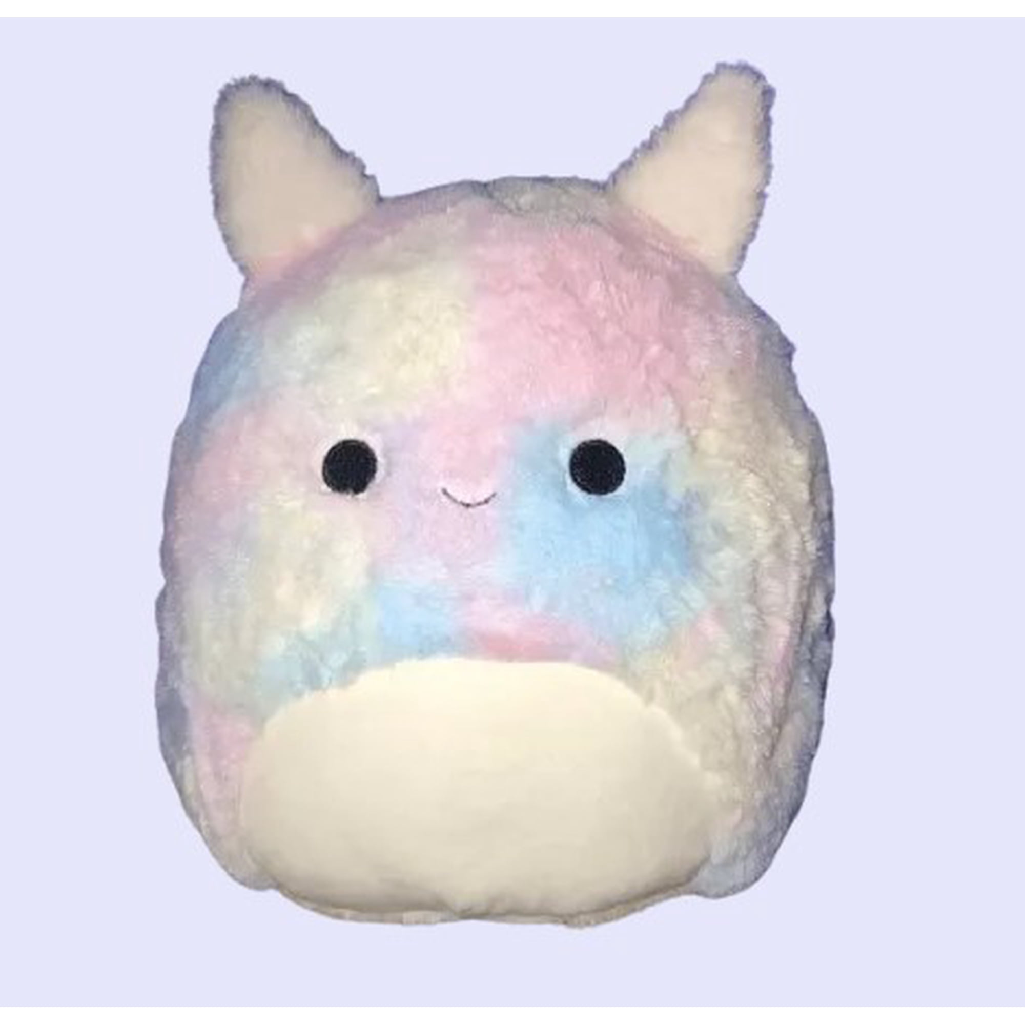 Squishmallows FuzzAMallow Official 12 inch Noe the Rainbow Tie-Dye Sea Bunny - Child s Ultra Soft Stuffed Plush Toy