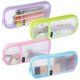thumbnail image 1 of Estuche para LáPices de de Rejilla de 4 Piezas con Cremallera, Estuche Transparente para LáPices, Estuche para BolíGrafos Visible, Bolso Maquillaje Transparente Multiusos, 1 of 7