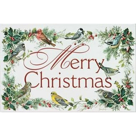 Pumpernickel Press Embossed Christmas Greeting Cards Boxed Set – Christmas Carolers, 16 Count