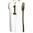 thumbnail image 3 of Youth  GameDay Greats White  Wichita State Shockers #1 Basketball Jersey, 3 of 4